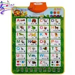 Just Smarty Electronic Interactive Alphabet Wall Chart, Talking ABC & 123s & Toy