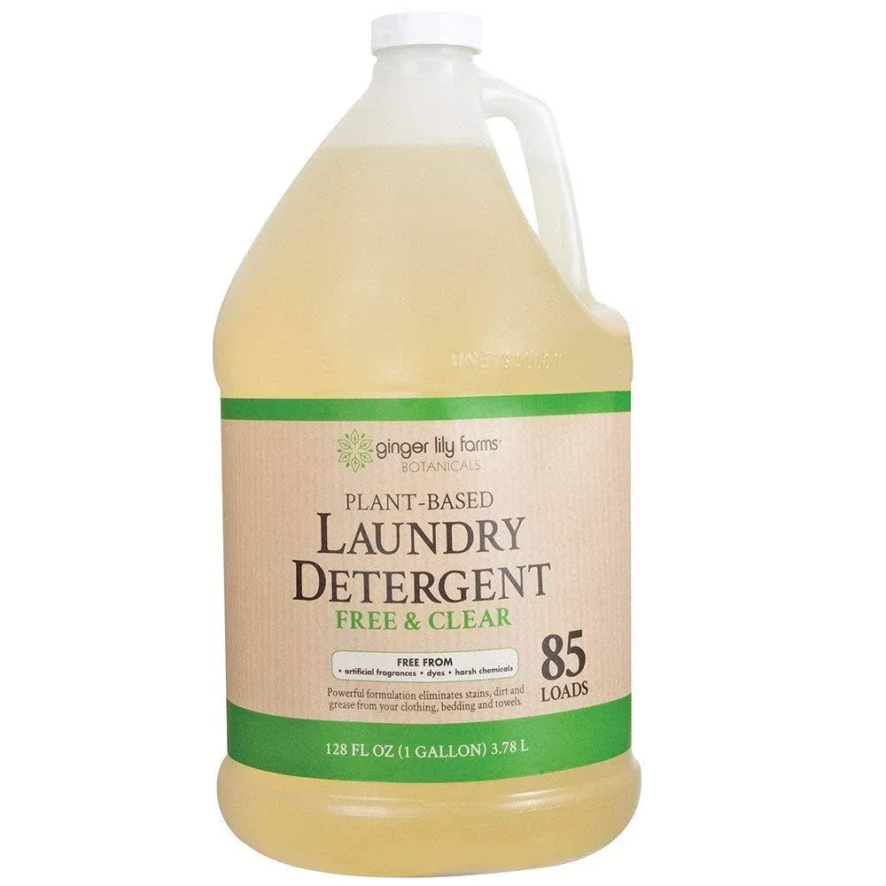 Ginger Lily Farms Botanicals Plant-Based Liquid Laundry Detergent, Pack of 1 