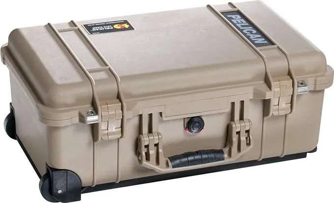 Pelican 1510 Case With Padded Dividers (OD Green), Olive Green (015100-0040-130)