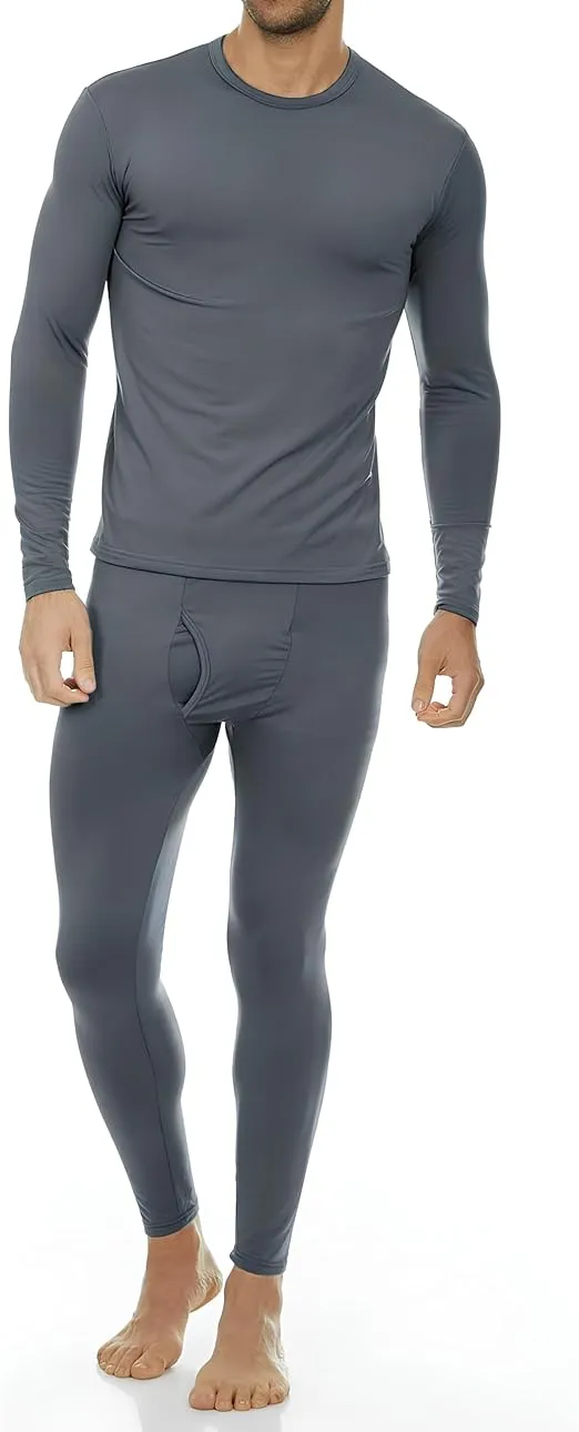 Thermajohn Long Johns Thermal Underwear for Men Fleece Lined Base Layer Set for Cold Weather