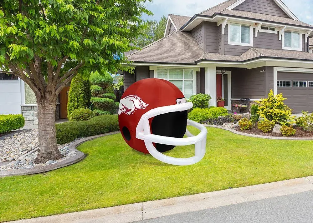 NCAA Inflatable Lawn Helmet- Arkansas Razorbacks