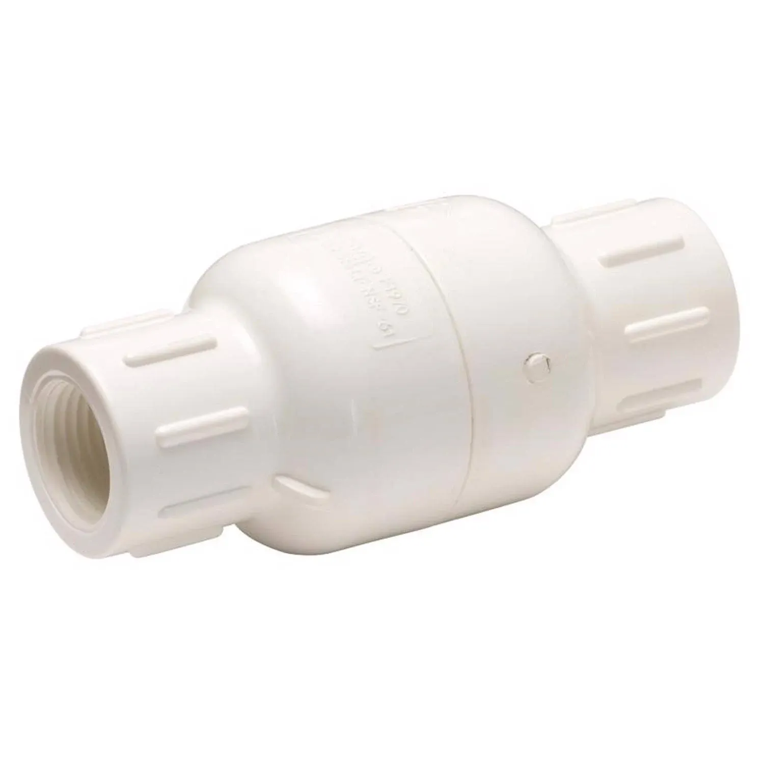 Homewerks - VCKP40B4B - 3/4 in. D X 3/4 in. D FIP PVC Spring Loaded Check Valve