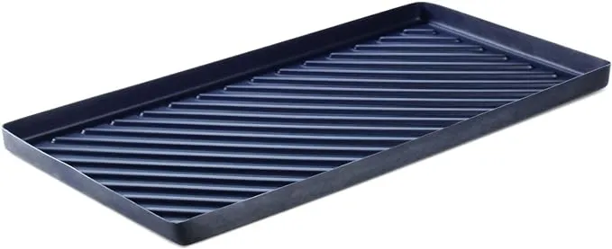 New Pig Containment Tray - 49.25" L x 25.25" W x 2" H - 9 gal. Sump Capacity - PAK124-BK