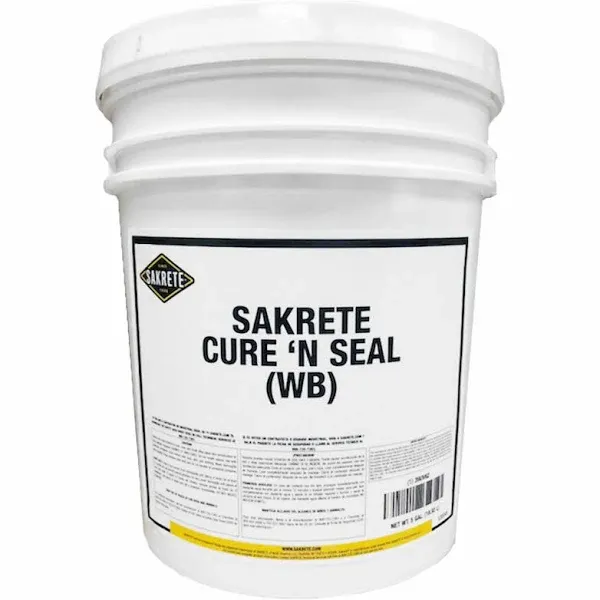 Sakrete 120045 5 Gal. White, Dries To Clear Sealer