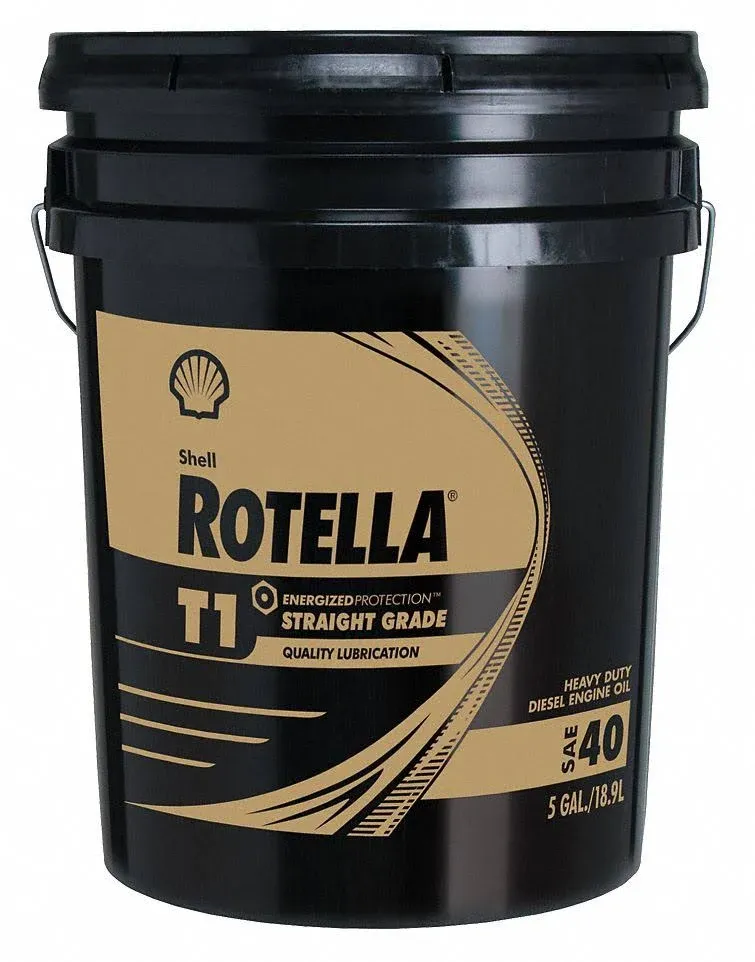 Shell Oil 550054465 Rotella T1 40 Cfsl 5 Gallon