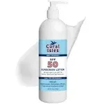 16-oz Coral Isles SPF 50 Sunscreen Lotion with Pump