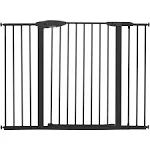 Easy Close XL Metal Baby Gate, 29.5" - 51.6" Wide, Dark Grey