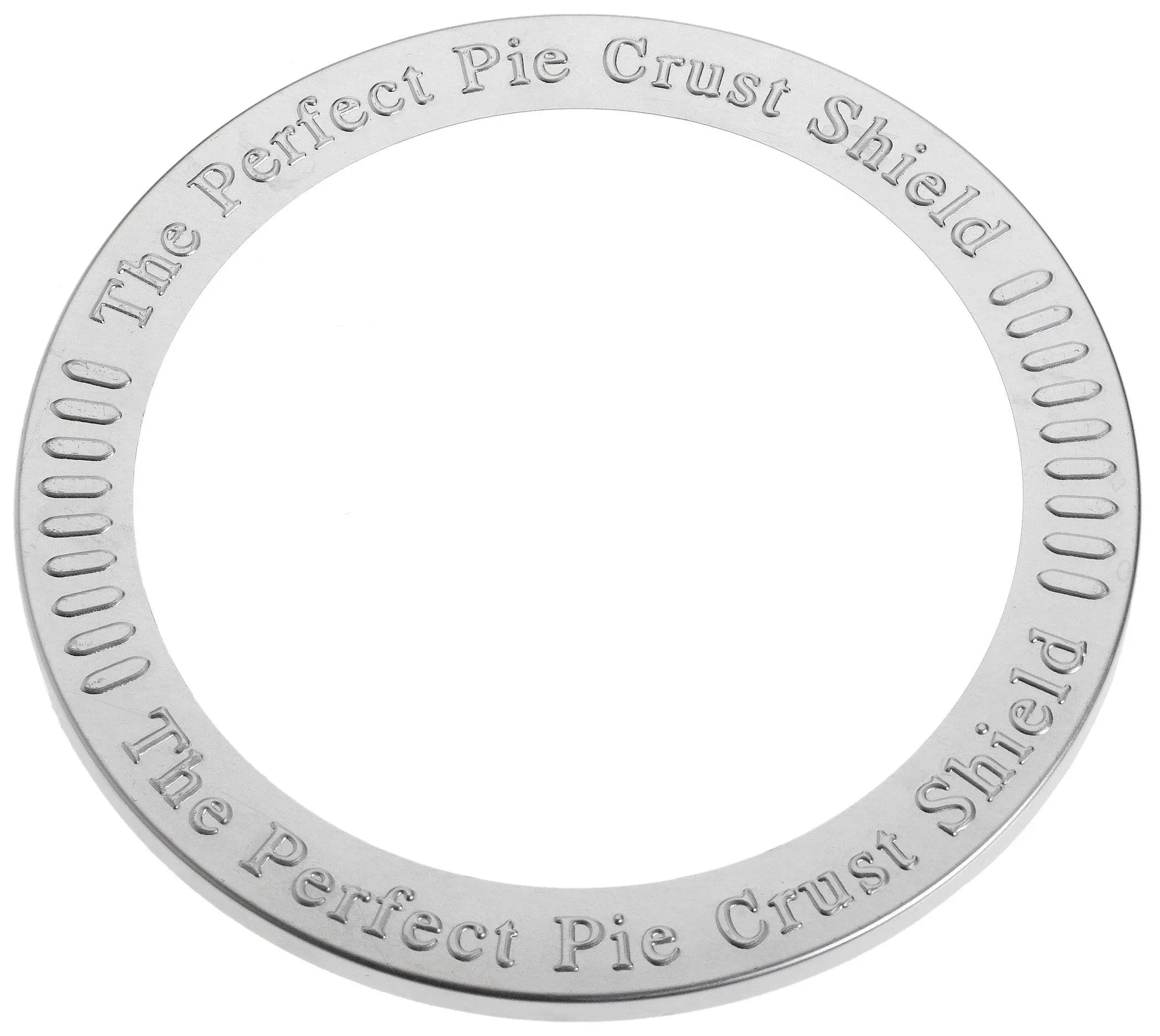 Norpro Aluminum 9 Inch Pie Crust Shield, Shown