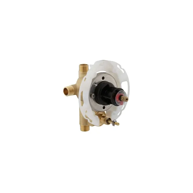 1/2" Pressure-Balancing Valve with Push-Button Diverter