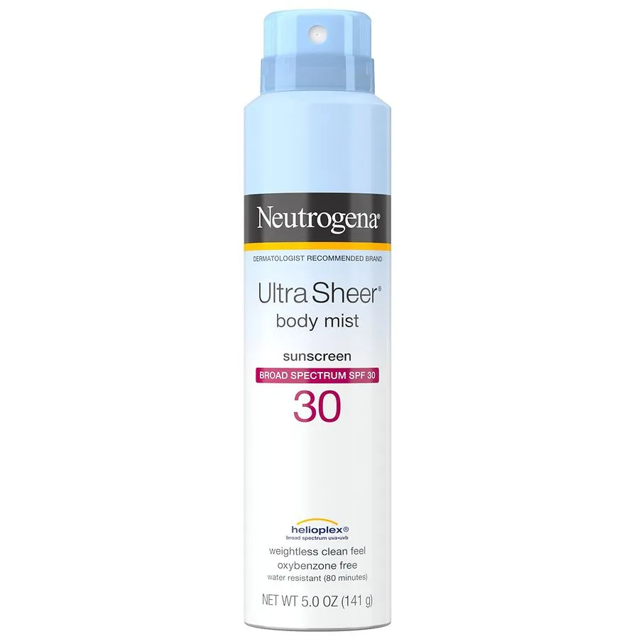 Neutrogena Ultra Sheer Lightweight Sunscreen Spray, SPF 30 - 5.0 oz