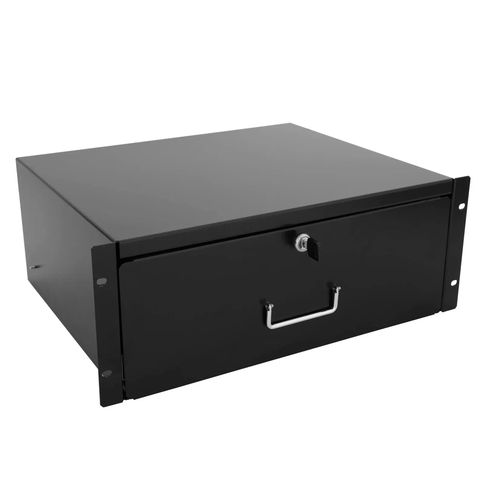 Raising Electronics Drawer Server Cabinet Case 19 inch Locking Rack Mount DJ ...