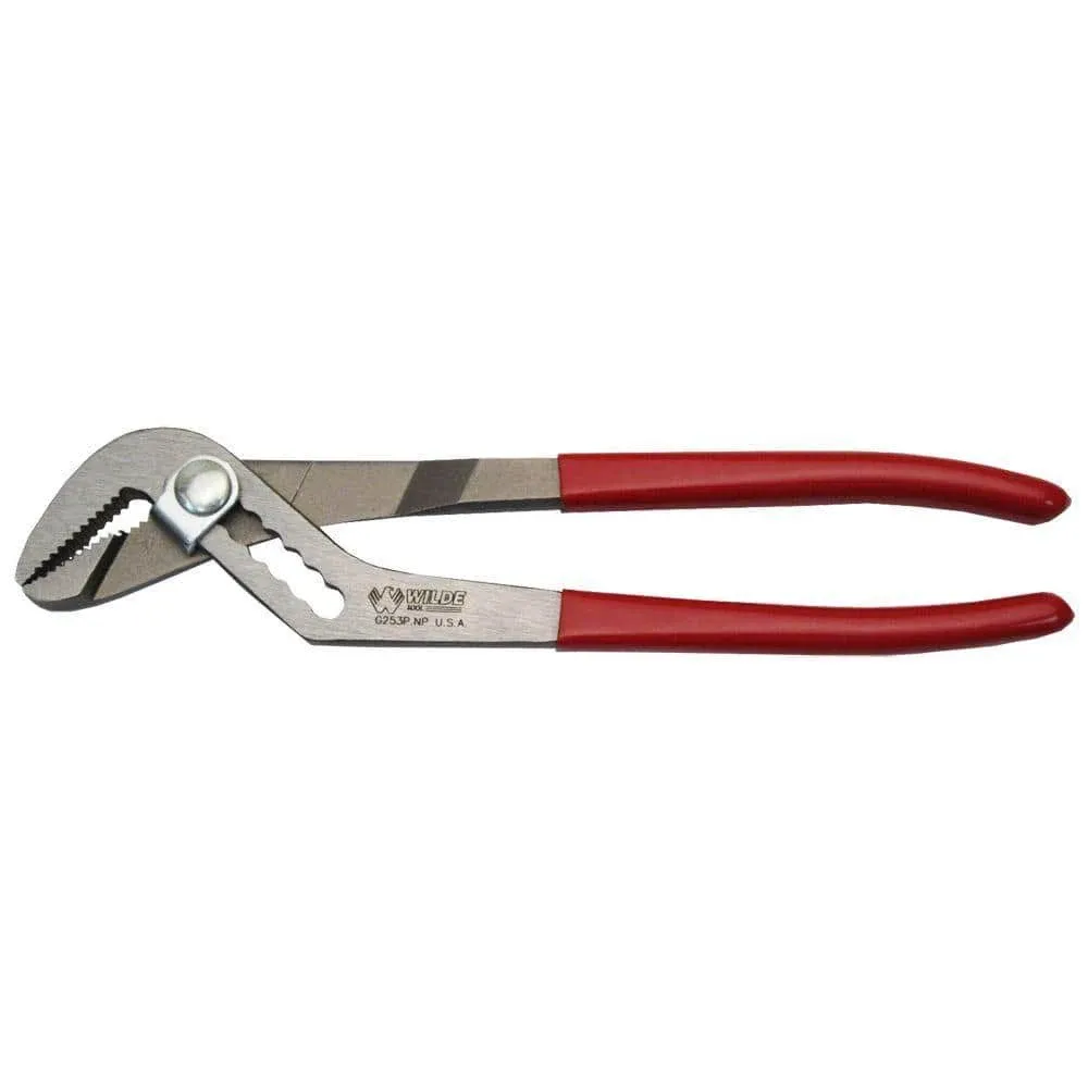 Wilde Tool G253P.NP/CC 10" Water Pump Slip Joint Pliers-Polished