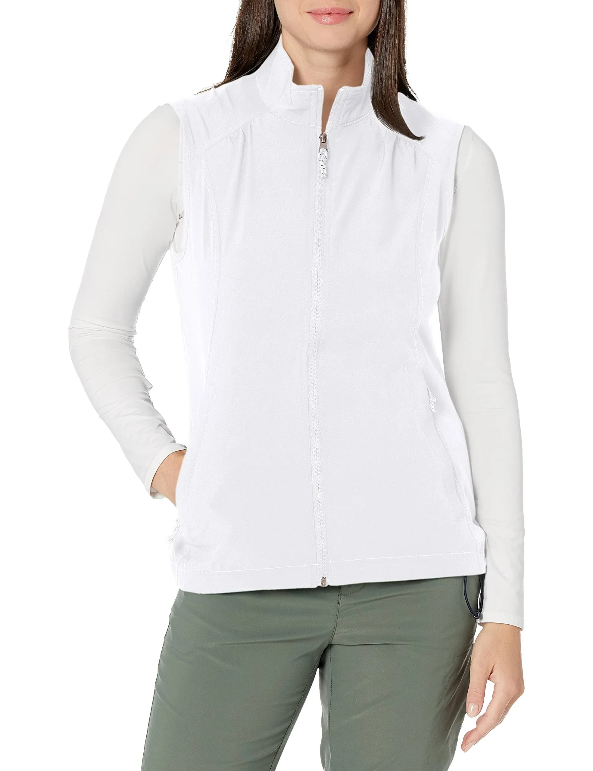 Charles River (L) Windbreaker Golf Vest Full Zip Front