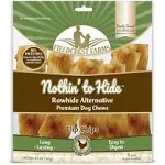 Fieldcrest Farms Nothin To Hide Chicken Flip Chips Dog Chews, 8 Count