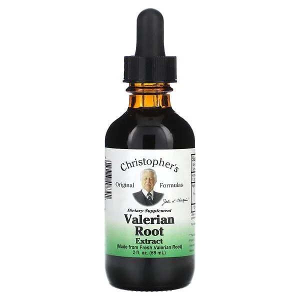 Christopher's Original Formulas, Valerian Root Extract, 2 fl oz (59 ml)