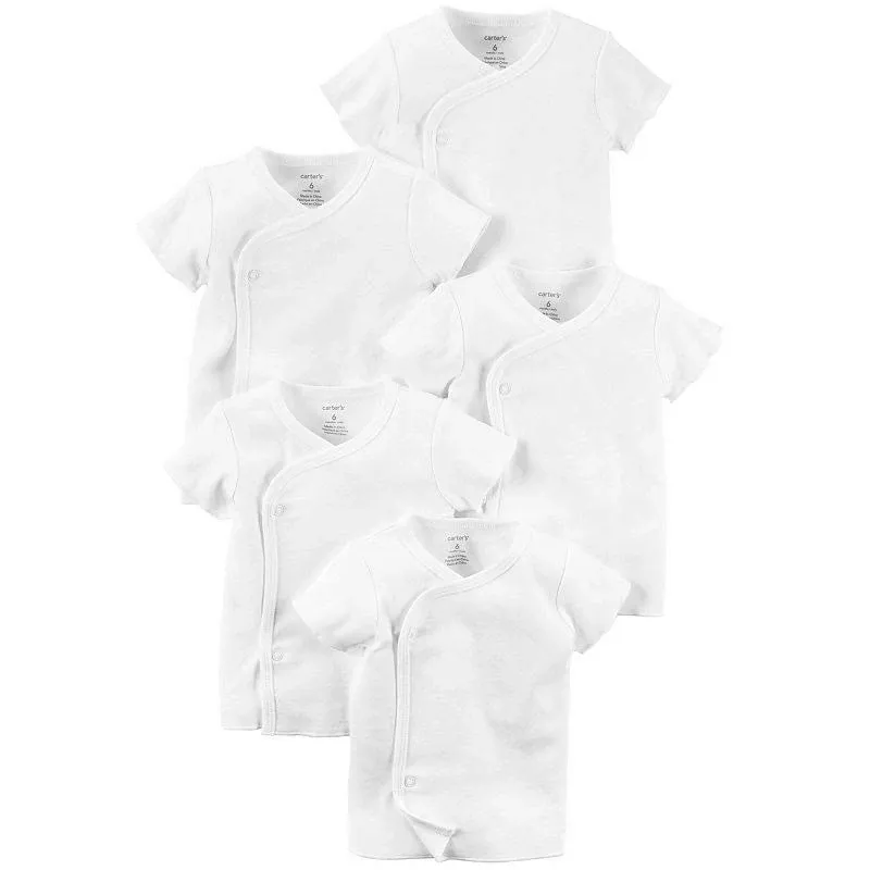 Baby Carter's 5-Pack Side-Snap Tees