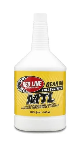 Red Line 50204 MTL 75W80 GL-4 1 Quart, 1 Pack