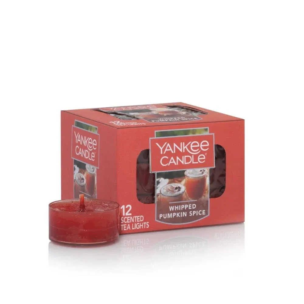 🕯Yankee Candle Tea Lights - Whipped Pumpkin Spice