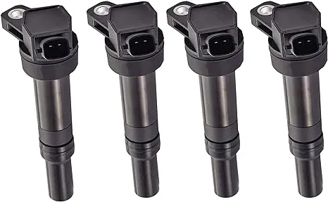 ENA Set of 4 Ignition Coil Pack Compatible with Hyundai Kia Elantra Tucson Forte Soul 2011 2012 2013 2014 2015 2016 2017 2018 2019 1.8L 2.0L Replacement for UF651 C1804 273002E000