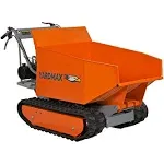 YARDMAX 7.9-cu ft Steel Dump Cart | YD8105