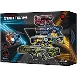 Laser Tag Star Team New in the Box Vest &amp; Guns Set of 4 Family Game ages 8 &amp;up