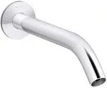 KOHLER K-T23890-SN Components Wall-Mount Bathroom Sink Faucet Spout With Tube Design, 1.2 Gpm In Vibrant Polished Nickel