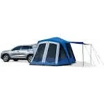 Napier Sportz SUV Tent 10'x10' Waterproof Camping Tent with 6'x7' Screen Room and Awning 6 Person Blue/Grey Car Tent