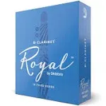 Rico Royal Bb Clarinet Reeds 10 Pack / 2.5