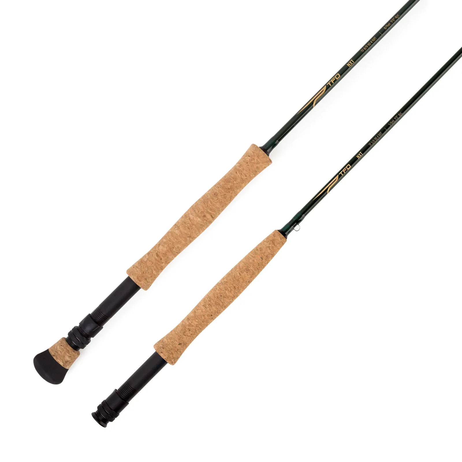 TEMPLE FORK OUTFITTERS NXT Black Label Freshwater Saltwater Moderate Action 4-Piece Fly Fishing Rods - Rod & Reel Kits Available