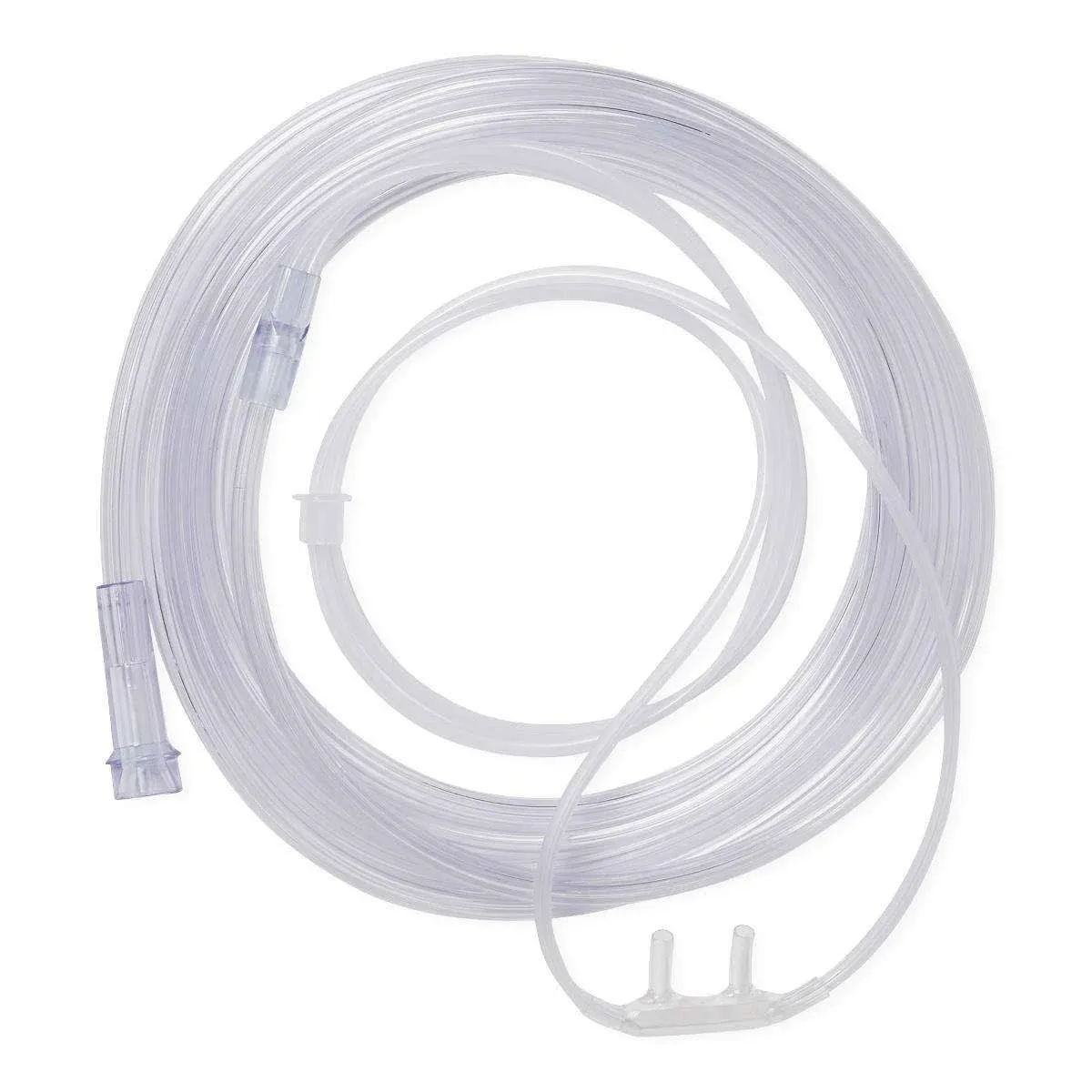 Medline Soft-Touch Oxygen Cannulas with Standard Connector,Adult