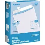 6x9 White Catalog Envelopes - Security Tinted - Self-Seal (38600)