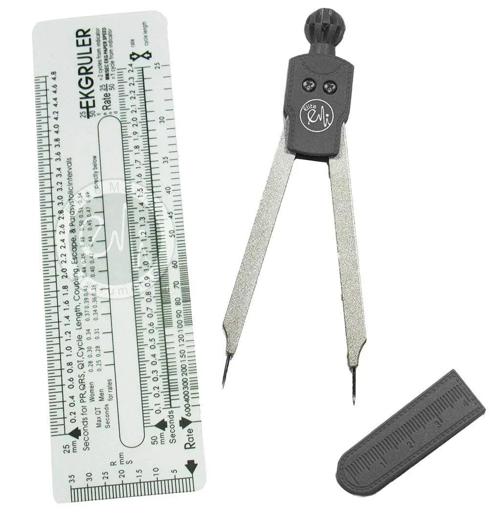 EKG Caliper and EKG Ruler Combination Set