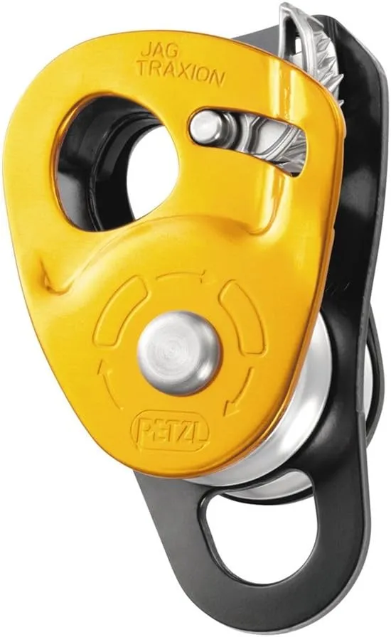 PETZL P54 JAG Traxion High-Efficiency Double Progress Capture Pulley