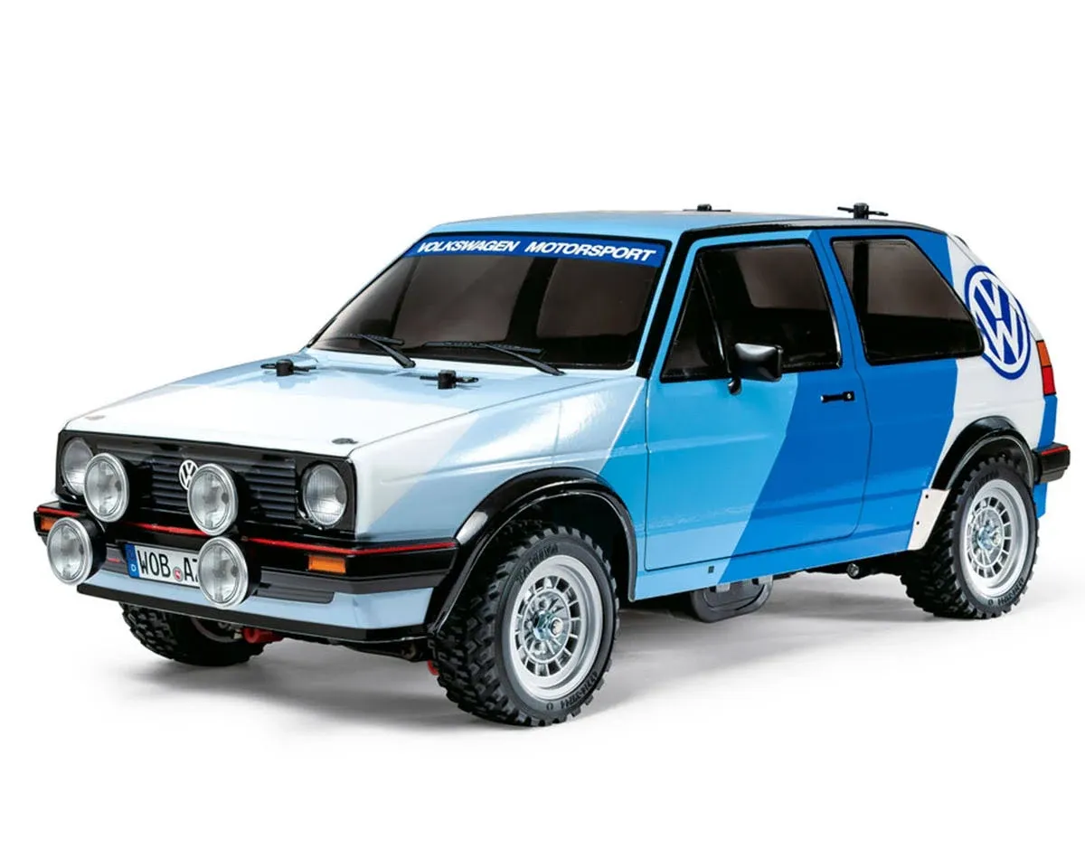 Tamiya 1/10 R/C Volkswagen Golf MK2 GTI 16V Rally Model Car