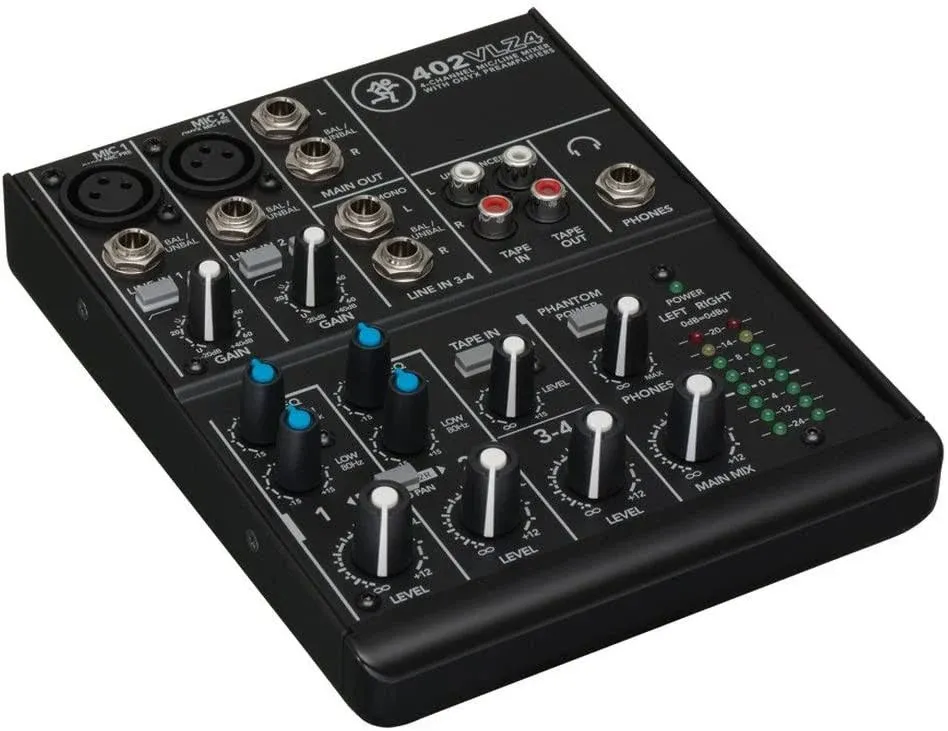 Mackie 4-Channel Ultra-Compact Mixer 402VLZ4