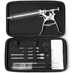 Professional Automatic Bbq Meat Marinade Injector Gun Kit With Case 2 Oz Large C