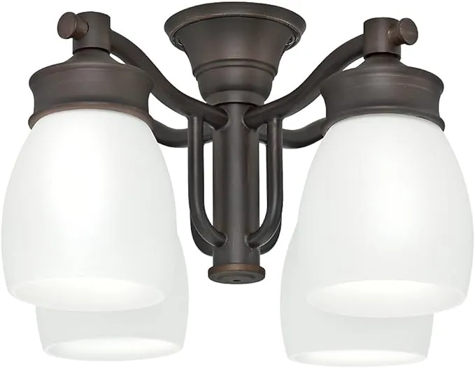 Casablanca 99090 4-Light Brushed Cocoa Ceiling Fan Fixture