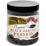 Black Garlic Organic Peeled Cloves - 13oz - Kosher Certified