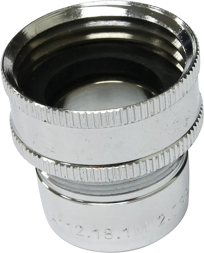 Plumb Pak PP800-17 Faucet Aerator for Laundry and Garden Hose, 3-3/4" x 1-7/8", Polished Chrome