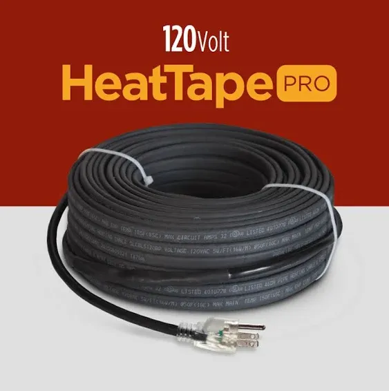 Radiant Solutions Heat Tape Pro Heating Cable for Roof & Gutter 120V 6ft