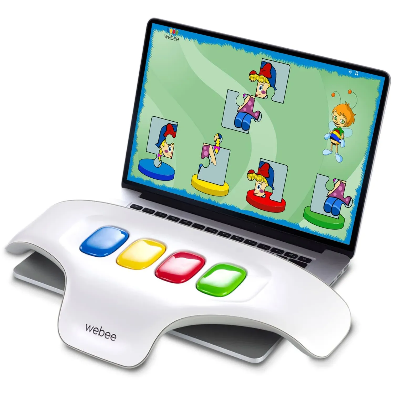 "Webee Toddler and Children's Educational Learning Game Console For Ages 2-6 with 27 Games Included"