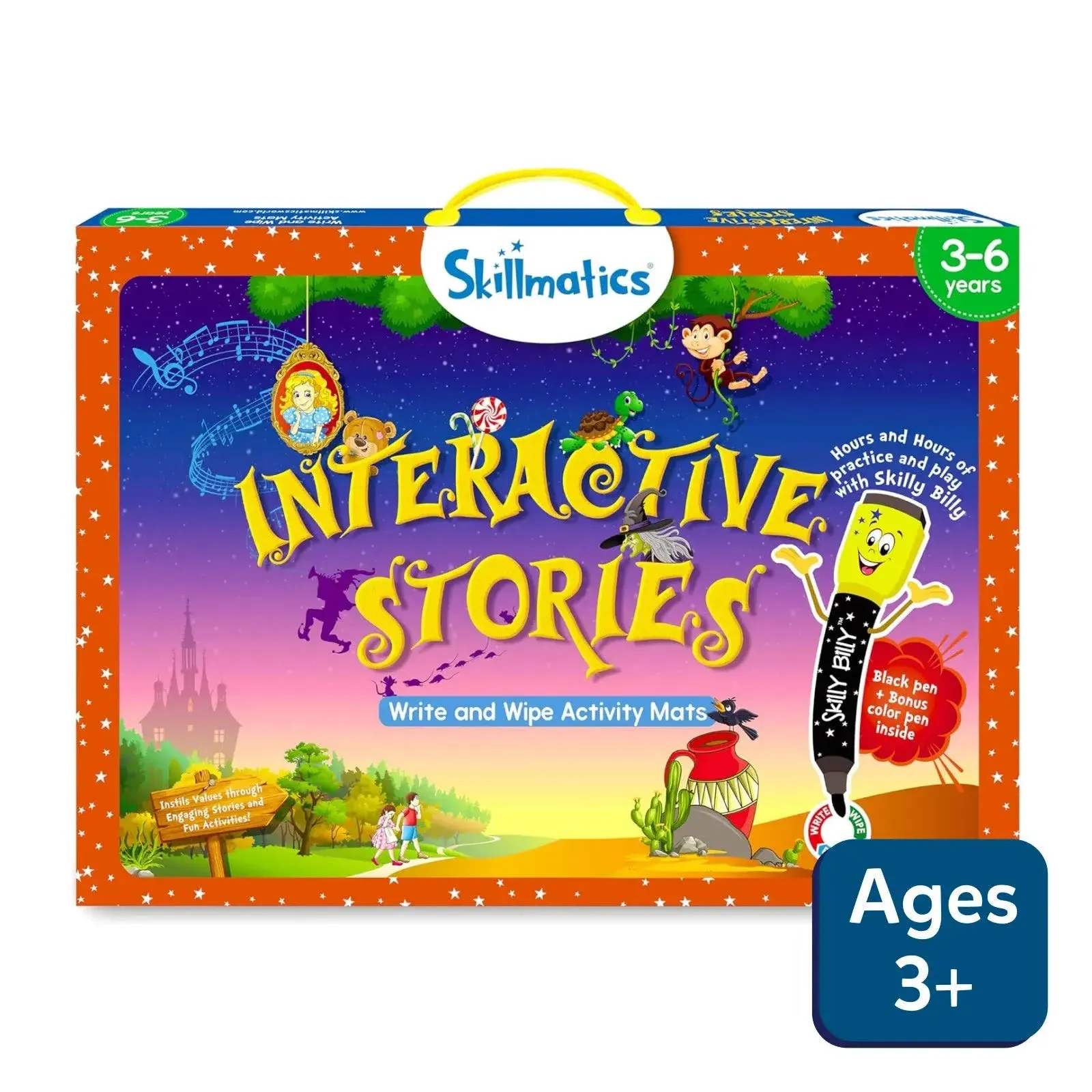 Skillmatics Educational Game: Interactive Stories 3-6 Years