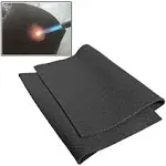 HOFENTIGU Welding Blanket Fireproof Tarp Heat Resistant Material Up to 1800°F Flame Retardant Fabric Carbon Felt for Grill Stove Pit Soldering