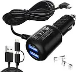 Car Charger Compatible With Garmin GPS Nuvi, Garmin Nuvi Mini USB Power Cord