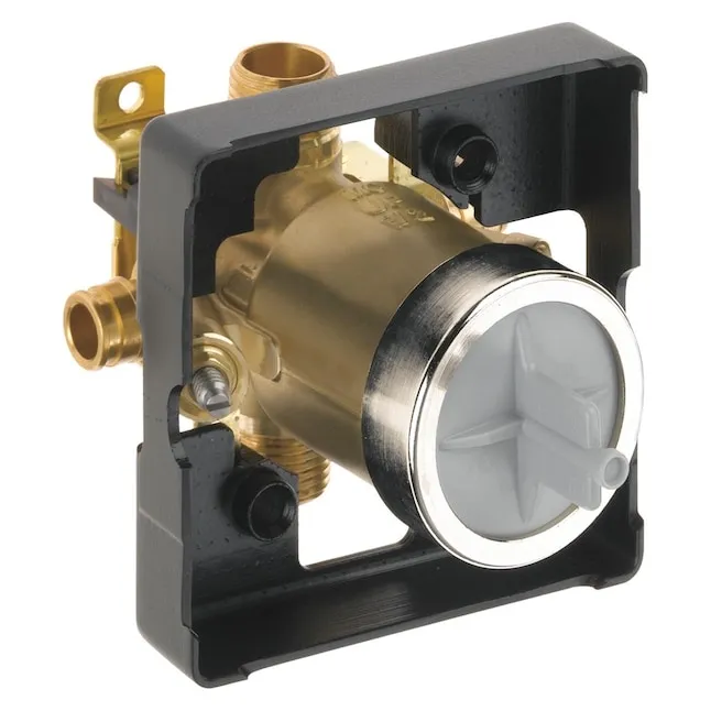 Delta 1/2-in ID OD Compression x 1/2-in OD Compression Brass Shower Valve | R10000-MFWS