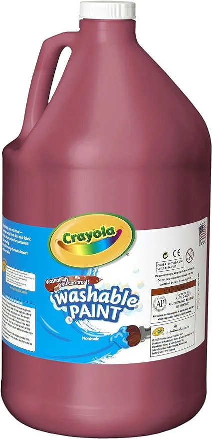 Crayola 1 Gal Washable Paint - Red