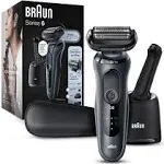 Braun Electric Razor for Men, Series 6 6075cc SensoFlex Electric Shaver