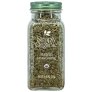 Simply Organic Italian Seasoning, Certified Organic | 0.95 oz | Pack of 2