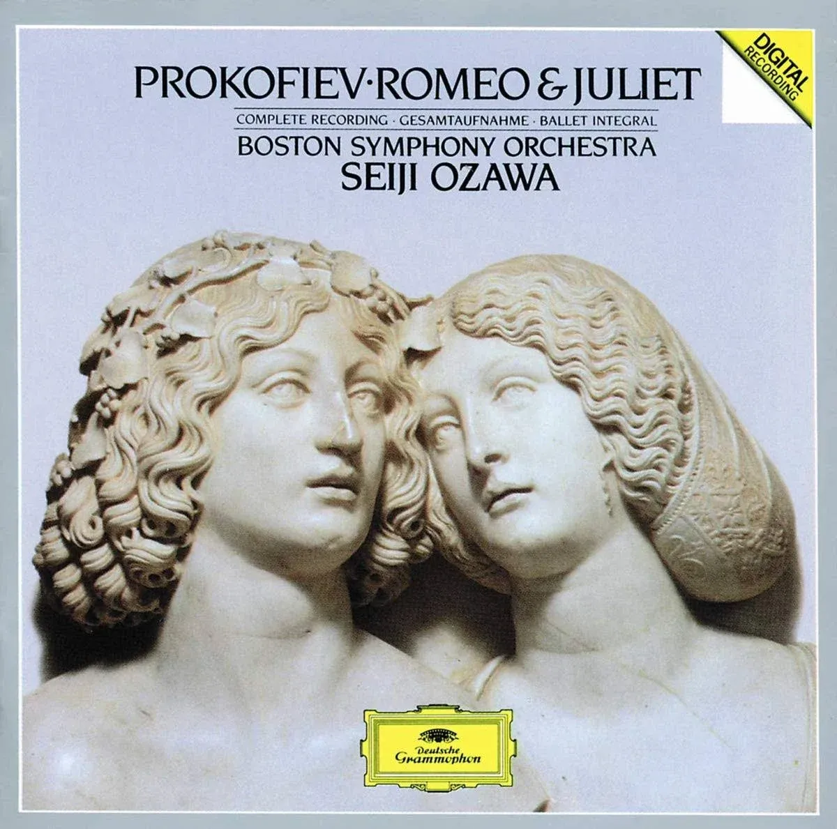 PROKOFIEV-ROME<wbr/>O &amp; JULIET-OZAWA-C<wbr/>OMPLETE-2 CD-BOOKLET-IMP<wbr/>-GERMANY-VG++