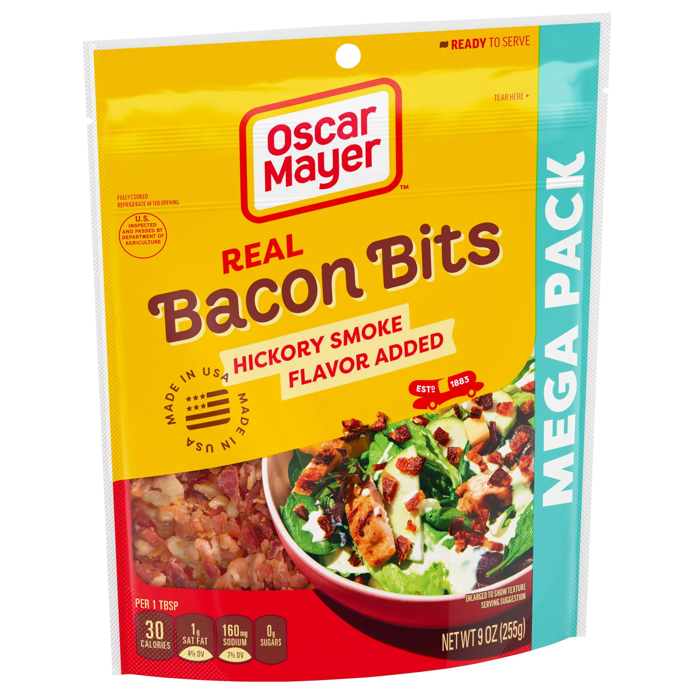 Oscar Mayer Bacon Bits, Hickory Smoke, Real - 3 oz